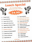 Panda Inn menu