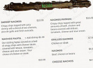 El Patron Mexican Grill menu