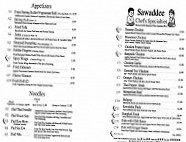 Sawaddee menu