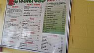 Juanita's Mexican Fast Food menu