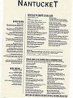 Nantucket Grill Raleigh menu