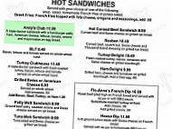 Flo-Anna's Diner menu