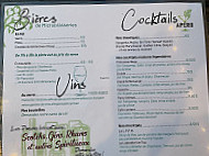 Les Pinsons Des Rives menu