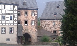 Burg Post Schloß Eisenbach Lauterbach