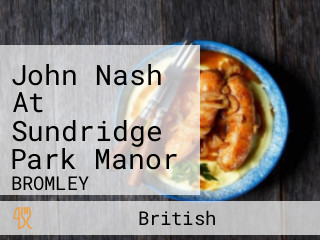 John Nash At Sundridge Park Manor