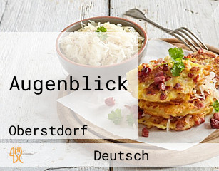 Augenblick