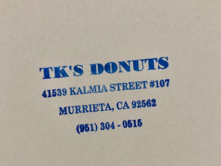 Tk's Donuts