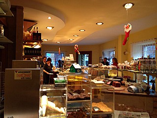 Bäckerei u. Cafe und Schurz