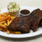 Family Bbq Ribs And Fried Shrimp