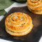 Spinach Feta Pinwheel Puff