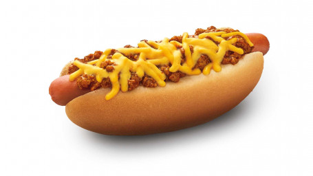 Premium Beef Hot Dogs: Chili Cheese Coney