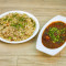 Veg Fried Rice (Half) Veg Manchurian (Half)