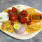 Chicken Lollipop (4 Pcs) Biryani Served With Raita And Salan