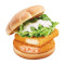 Ebi Burger With Fish Yú Liǔ Xiā Bǎo