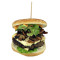 Angus Champignon Feta Bacon Burger