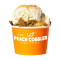 Cinnamon Praline Peach Cobbler